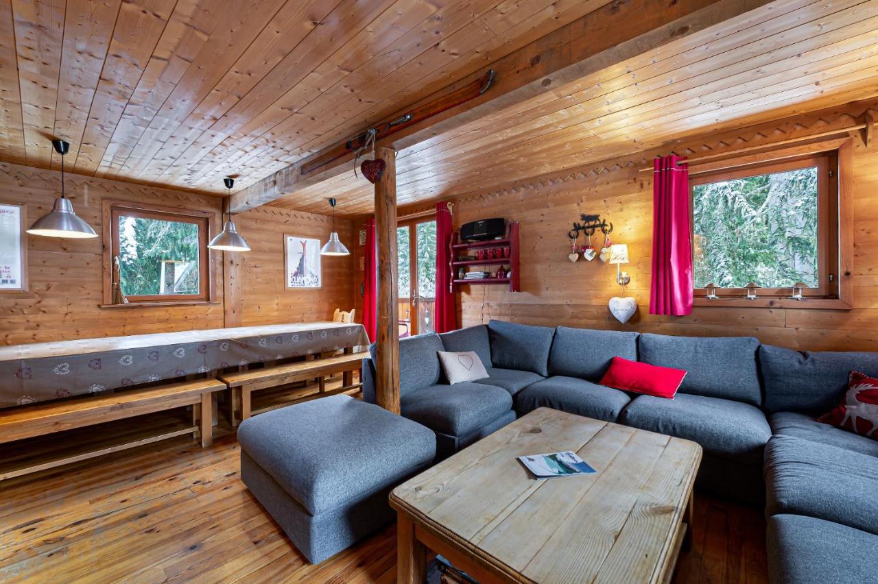 Chalet Cote Coeur, La Tania, With Outdoor Hot Tub And 7 Ensuite Rooms Exterior foto