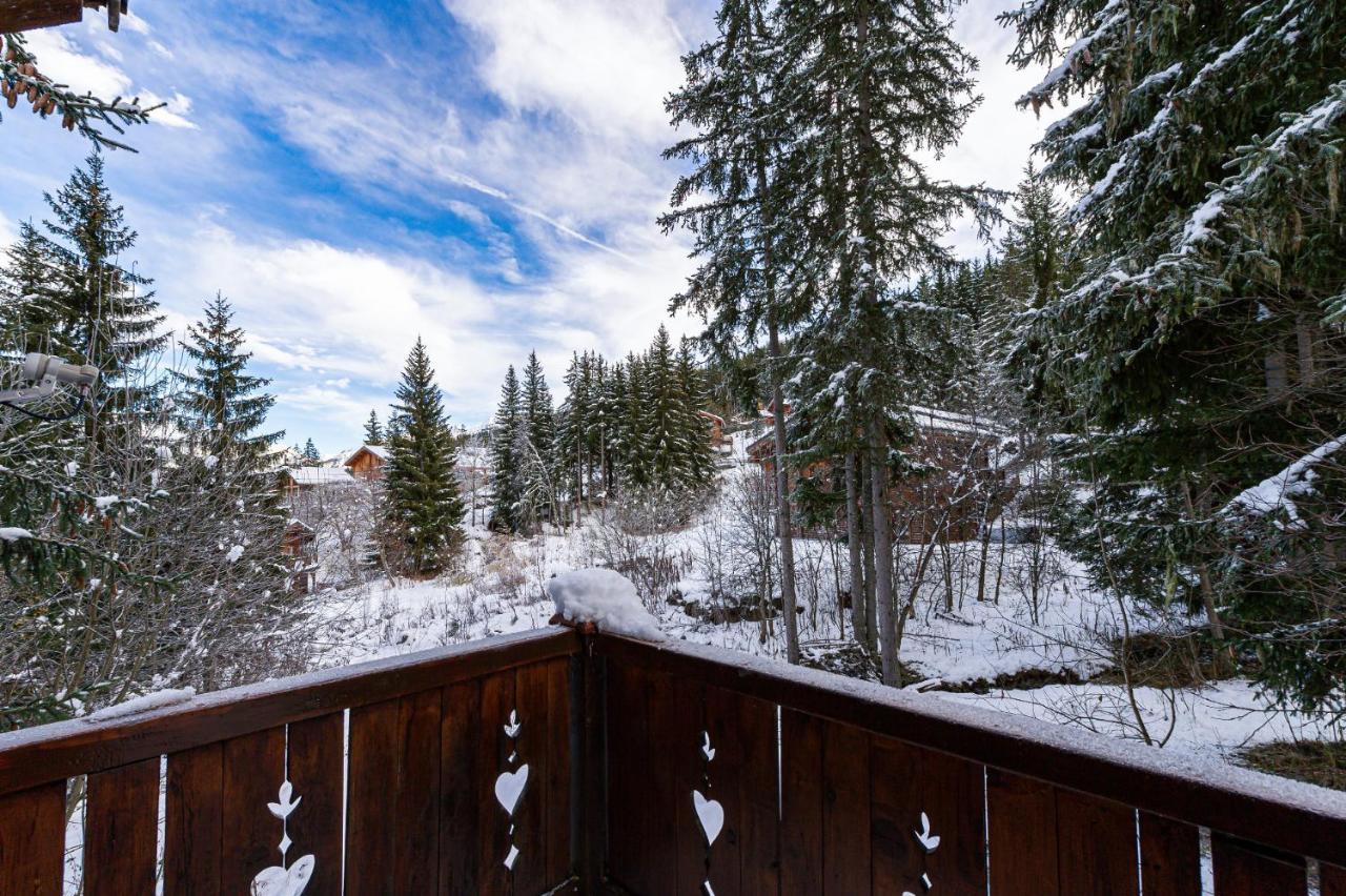 Chalet Cote Coeur, La Tania, With Outdoor Hot Tub And 7 Ensuite Rooms Exterior foto