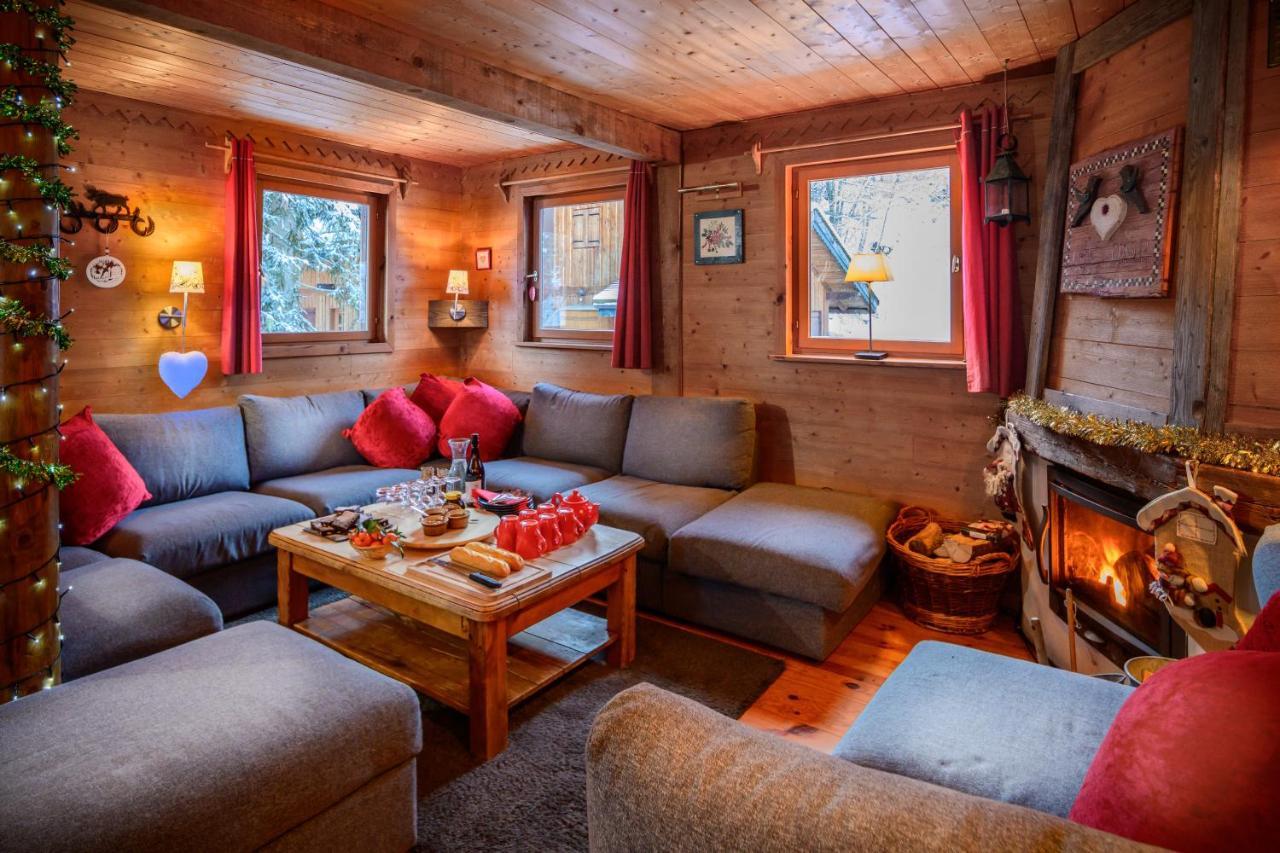 Chalet Cote Coeur, La Tania, With Outdoor Hot Tub And 7 Ensuite Rooms Exterior foto