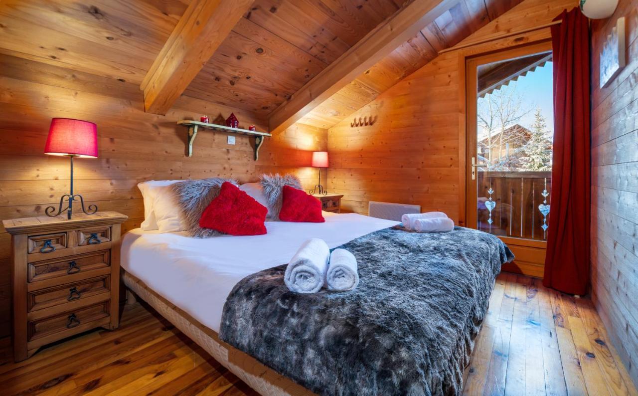 Chalet Cote Coeur, La Tania, With Outdoor Hot Tub And 7 Ensuite Rooms Exterior foto