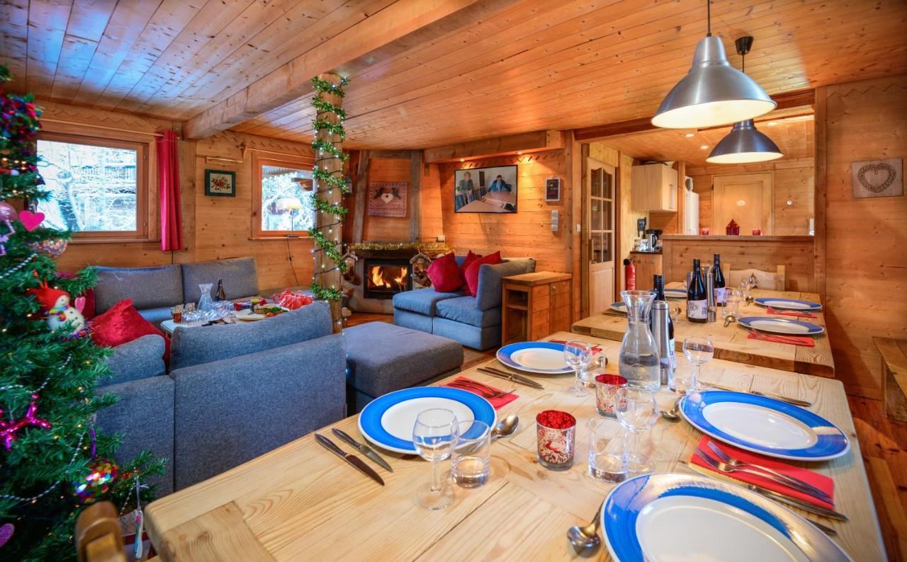 Chalet Cote Coeur, La Tania, With Outdoor Hot Tub And 7 Ensuite Rooms Exterior foto